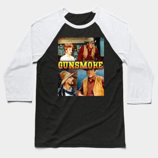 Gunsmoke - matt dilon and festus haggen Baseball T-Shirt